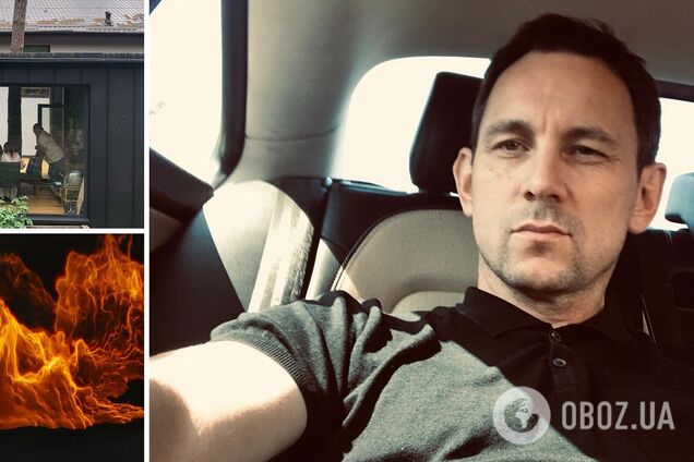 Харчишин показав, що залишилося від його будинку після ворожого обстрілу, і попросив допомогти військовим