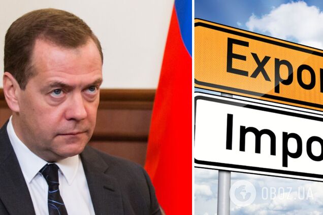 Медведева уличили во лжи в заявлении о поставках продуктов в Россию