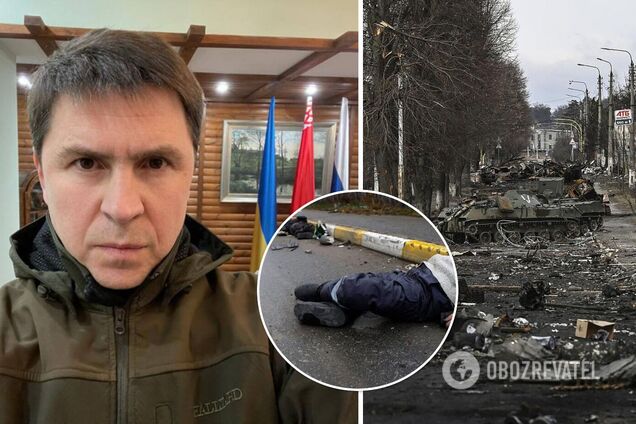 Подоляк показал фото геноцида украинцев