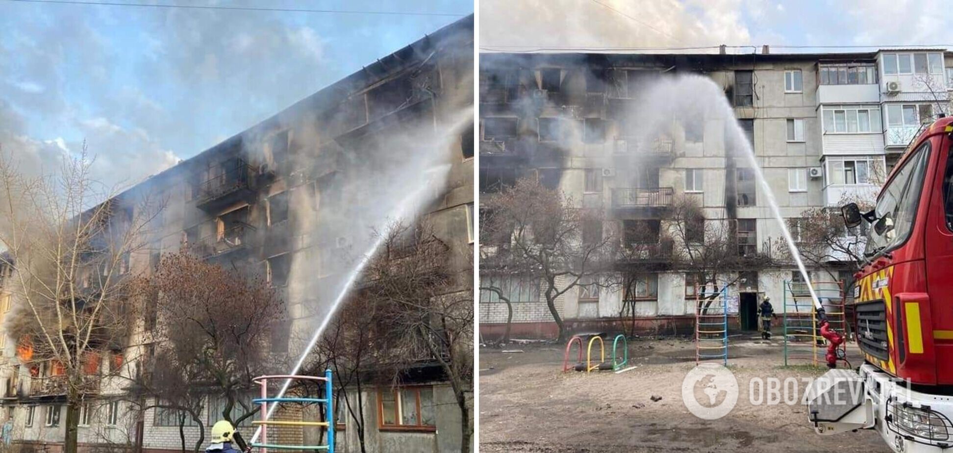 У Сєвєродонецьку окупанти втретє за тиждень влучили у житловий будинок у центрі міста. Фото