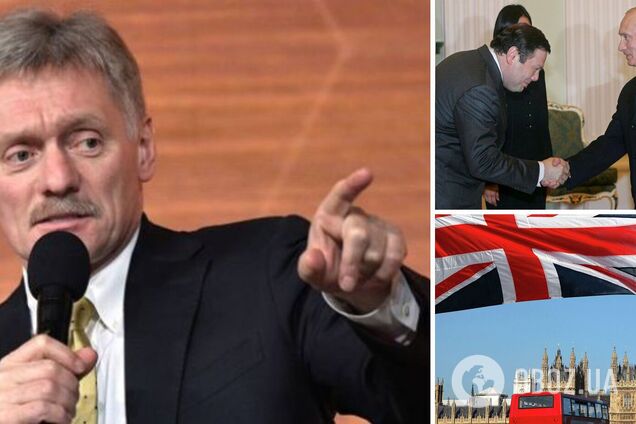 Песков заявил, что в Лондоне 'собирается вся шваль, которая воровала 20 лет деньги'