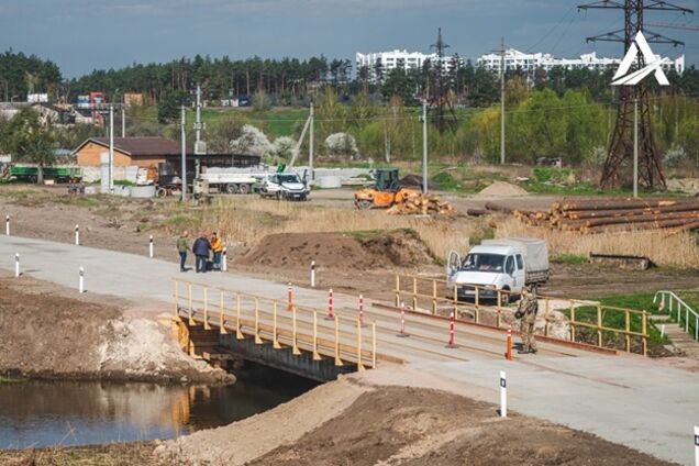 До конца апреля в Киевской области откроют 20 временных переправ