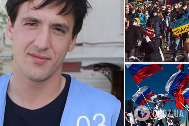 Смольянинов заступився за росіян-мовчунів: Україні це не допоможе, а від них і сліду не залишиться за 'ні війні'