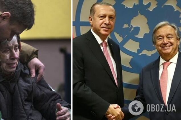 Ердоган обговорив із генсеком ООН ситуацію в Україні: з'явилися подробиці