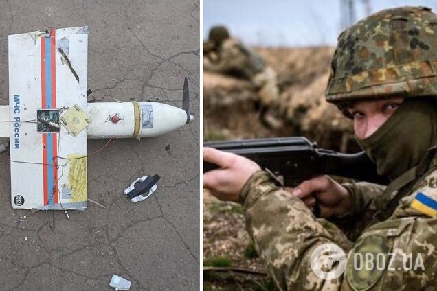 На Донбасі воїни-розвідники знищили 'пташку' МНС Росії. Фото