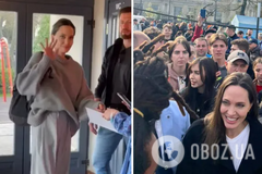 Анджеліна Джолі прибула до Львова та поспілкувалася з українцями. Фото і відео