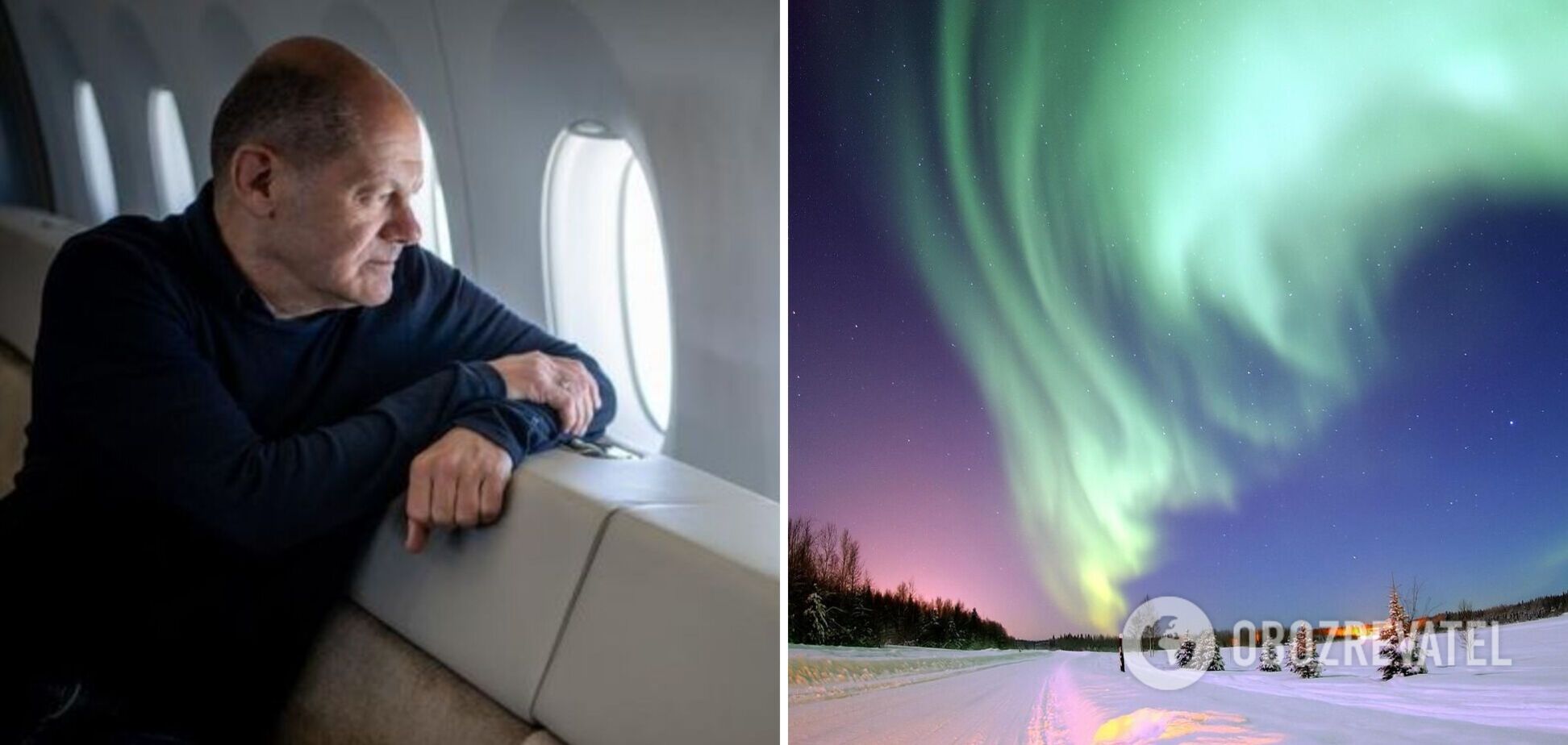 Самолет Шольца на пути из Японии облетел Россию через Северный полюс