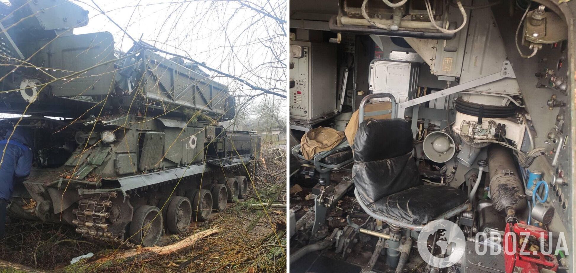 Силы спецопераций получили в 'подарок' от оккупантов ЗРК 'Бук' и склад боеприпасов. Фото