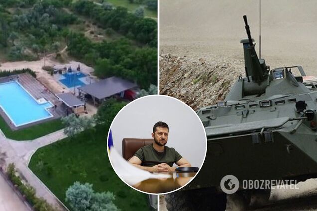 Оккупанты ограбили дачу Зеленского