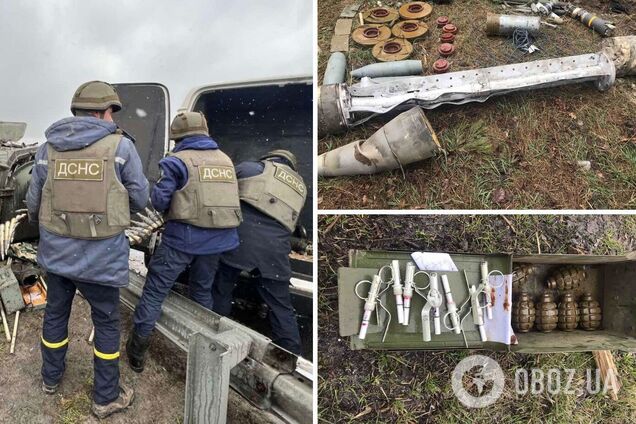 Спасатели приступили к разминированию Киевщины