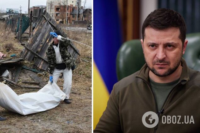 После Бучи оккупанты начали скрывать следы своих преступлений, но мы все равно их докажем, – Зеленский