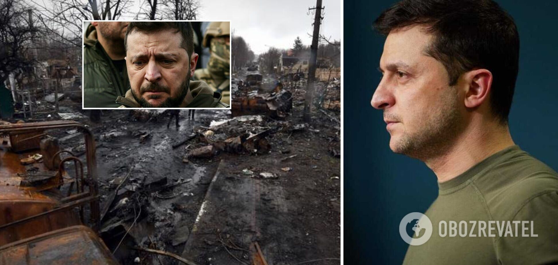 Зеленский сообщил, что РФ готовит 'ответ' на убийства оккупантами жителей Бучи