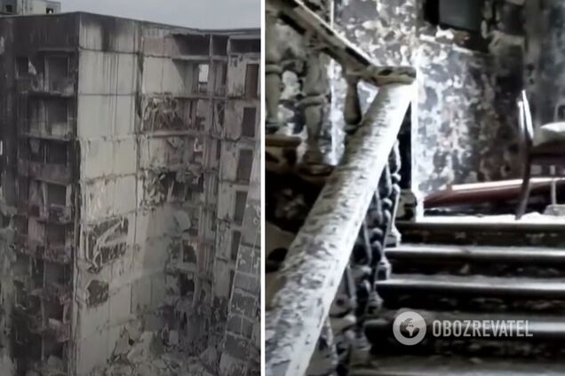 Последствия бомбардировок и обстрелов Мариуполя показали на видео