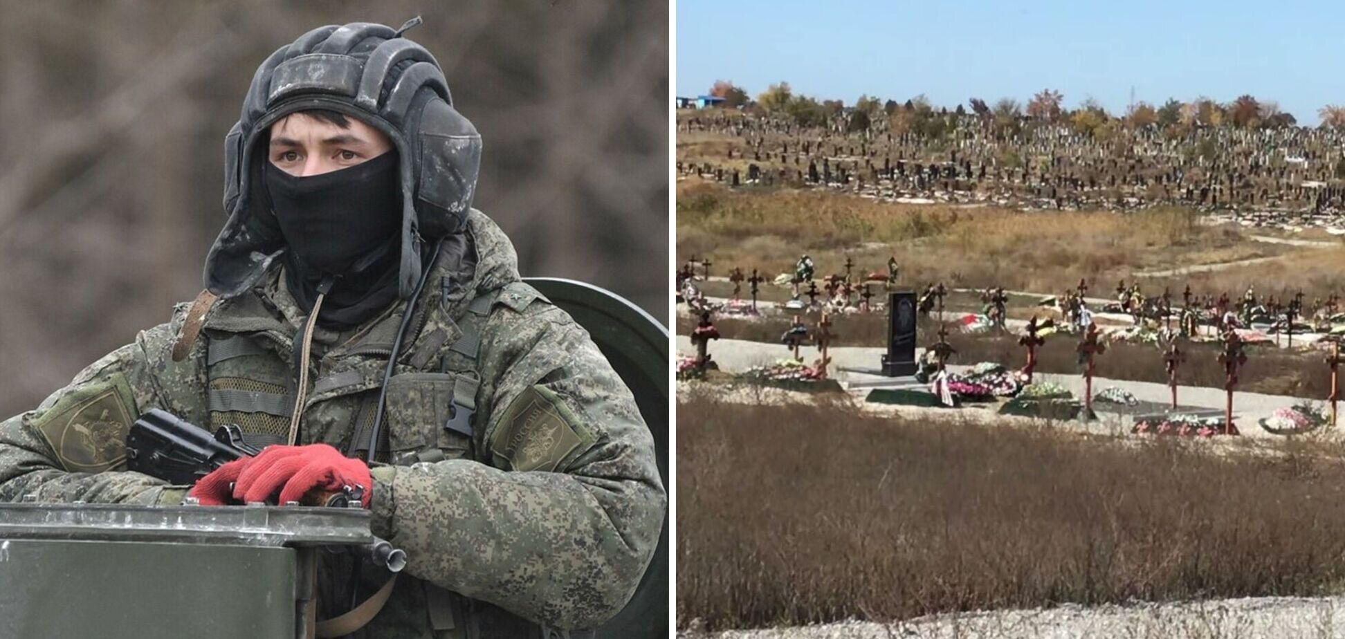 Танками ехали прямо по могилам: под Мариуполем российские оккупанты разрушили кладбище. Фото