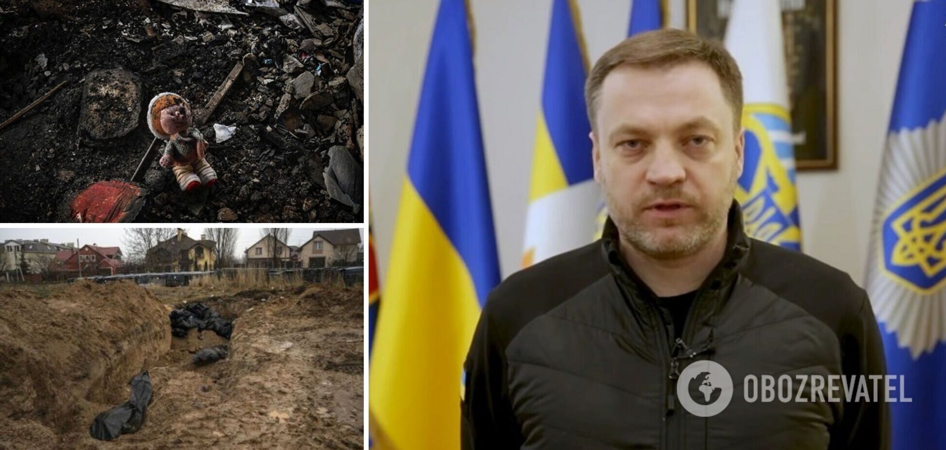 В Киевской области правоохранители уже зафиксировали 1200 военных преступлений оккупантов, – Монастырский