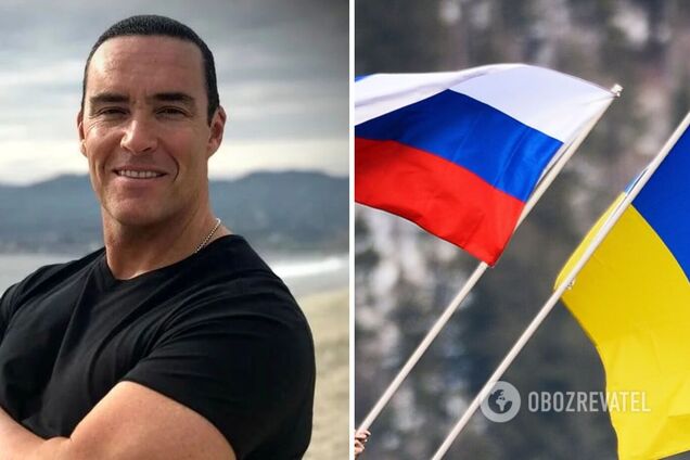 Российский актер и скандальный 'Мистер Вселенная' Александр Невский на второй месяц войны поддержал Украину