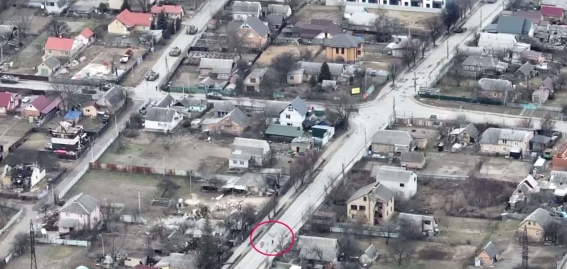 У Бучі окупанти обстріляли мирного жителя