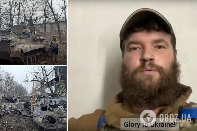 За сутки 'Азов' уничтожил много пехоты врага, танки и склад боеприпасов РФ. Видео