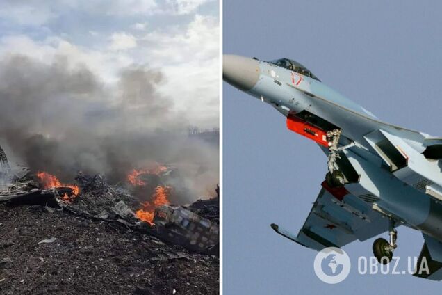 Сбитый под Купянском самолет врага упал в реку: стала известна судьба пилотов