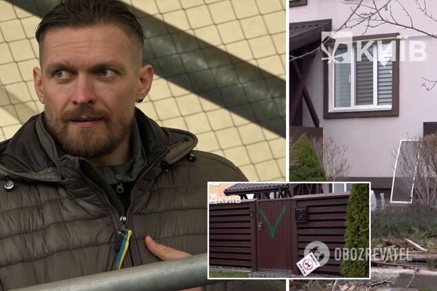 Алкоголь, розбитий посуд, символи війни: з'явилося відео будинку Усика після визволення Ворзеля від російських окупантів