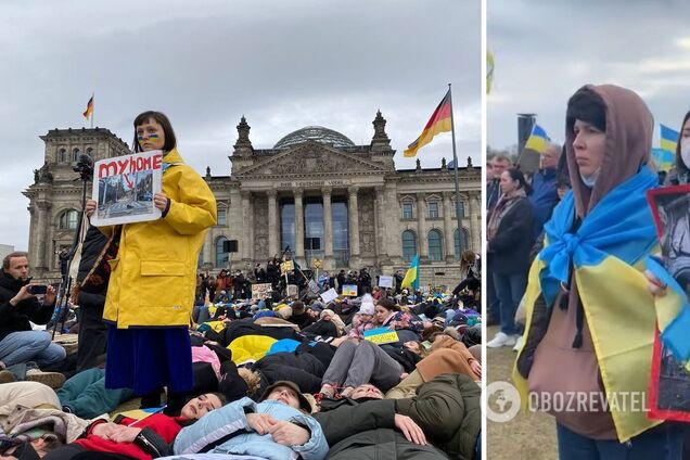 У Берліні та Тбілісі відбулися масштабні акції на підтримку України. Фото та відео