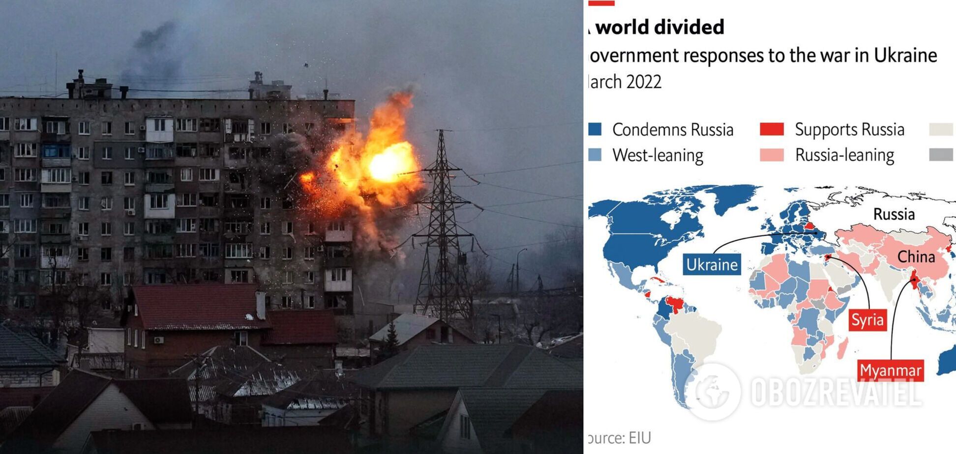 Хто підтримує Путіна у війні проти України: опубліковано карту країн світу та їхніх позицій