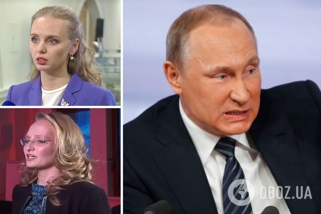 Санкції Євросоюзу проти Росії можуть стосуватися двох дочок Путіна
