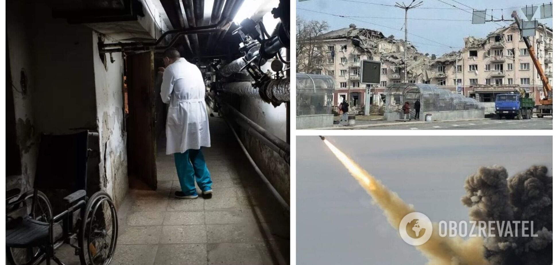 В Чернигове в разгар боев врачи спасали раненых, делая операция в подвалах при свете мобильных телефонов