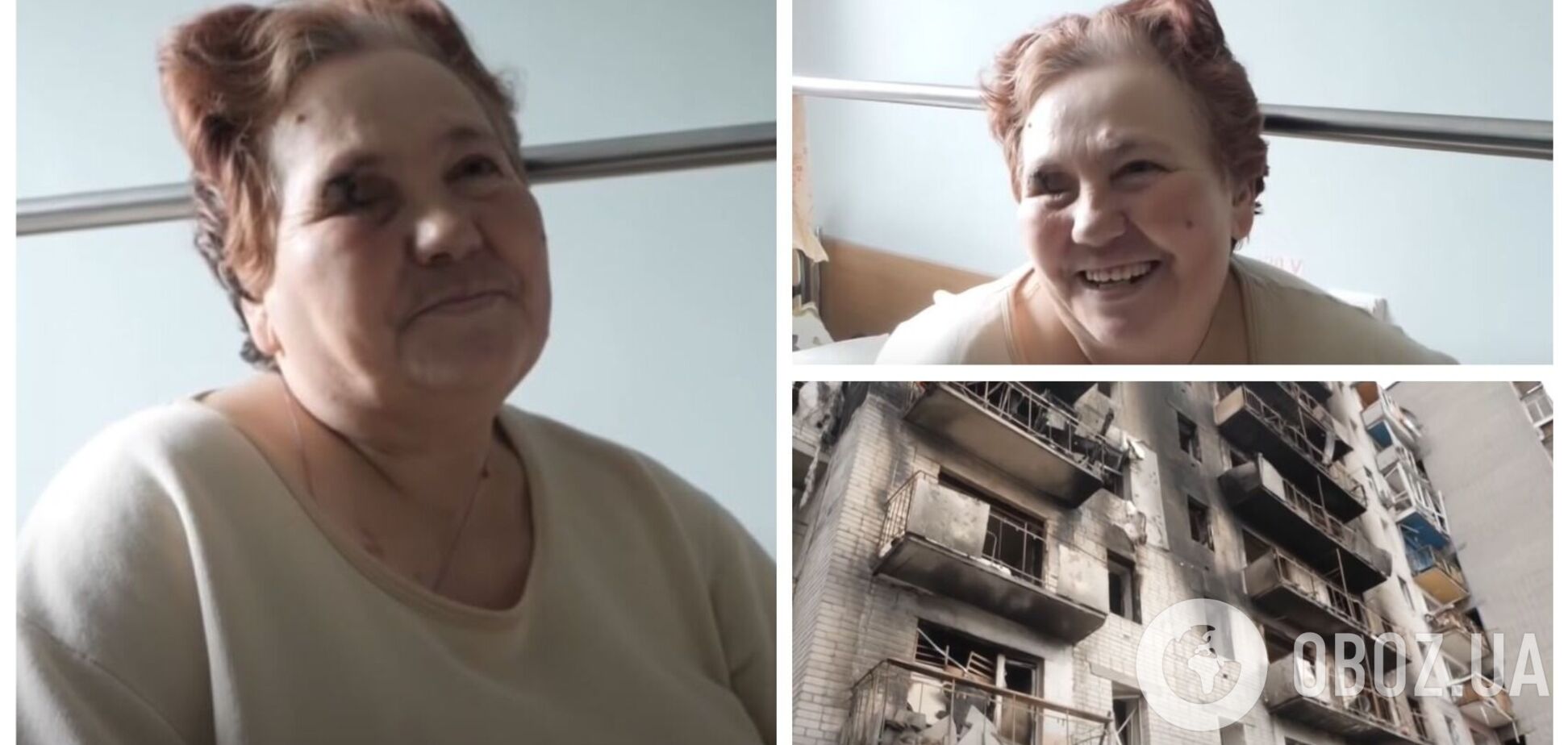 Пенсіонерка з Чернігова внаслідок атаки окупантів втратила ногу та око, але не бойовий дух. Фото і відео
