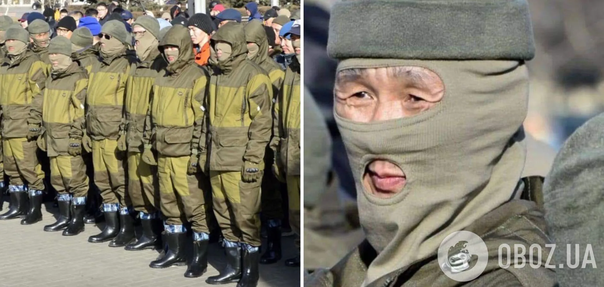 'Добровольці' з Туви зібралися їхати на війну проти України у калошах. Фото