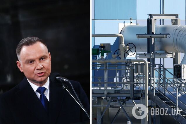 Дуда напомнил о Северном потоке-2