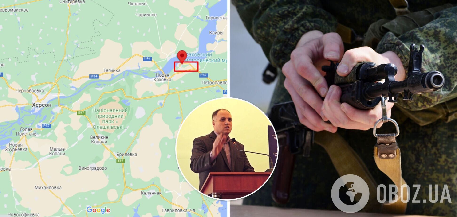 Мэр Каховки выехал на подконтрольную Киеву территорию
