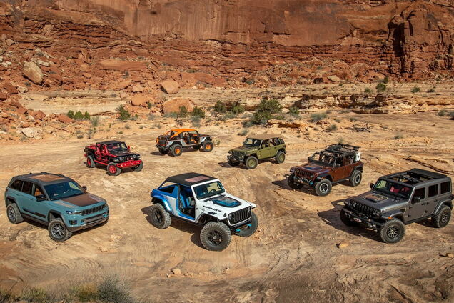 Jeep презентовал сразу 7 концептуальных моделей