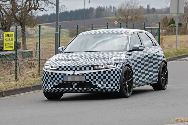 Hyundai тестує 'заряджений' Ioniq 5 N