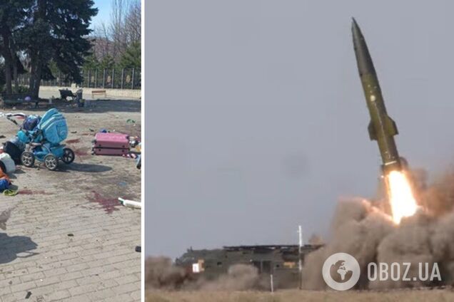 Росія обстріляла Краматорськ 'Точкою-У': у мережі з'явилося відео з перекиданням техніки