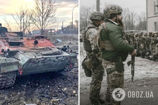 Піднявся дим: захисники Маріуполя показали відео знищення ворожої техніки