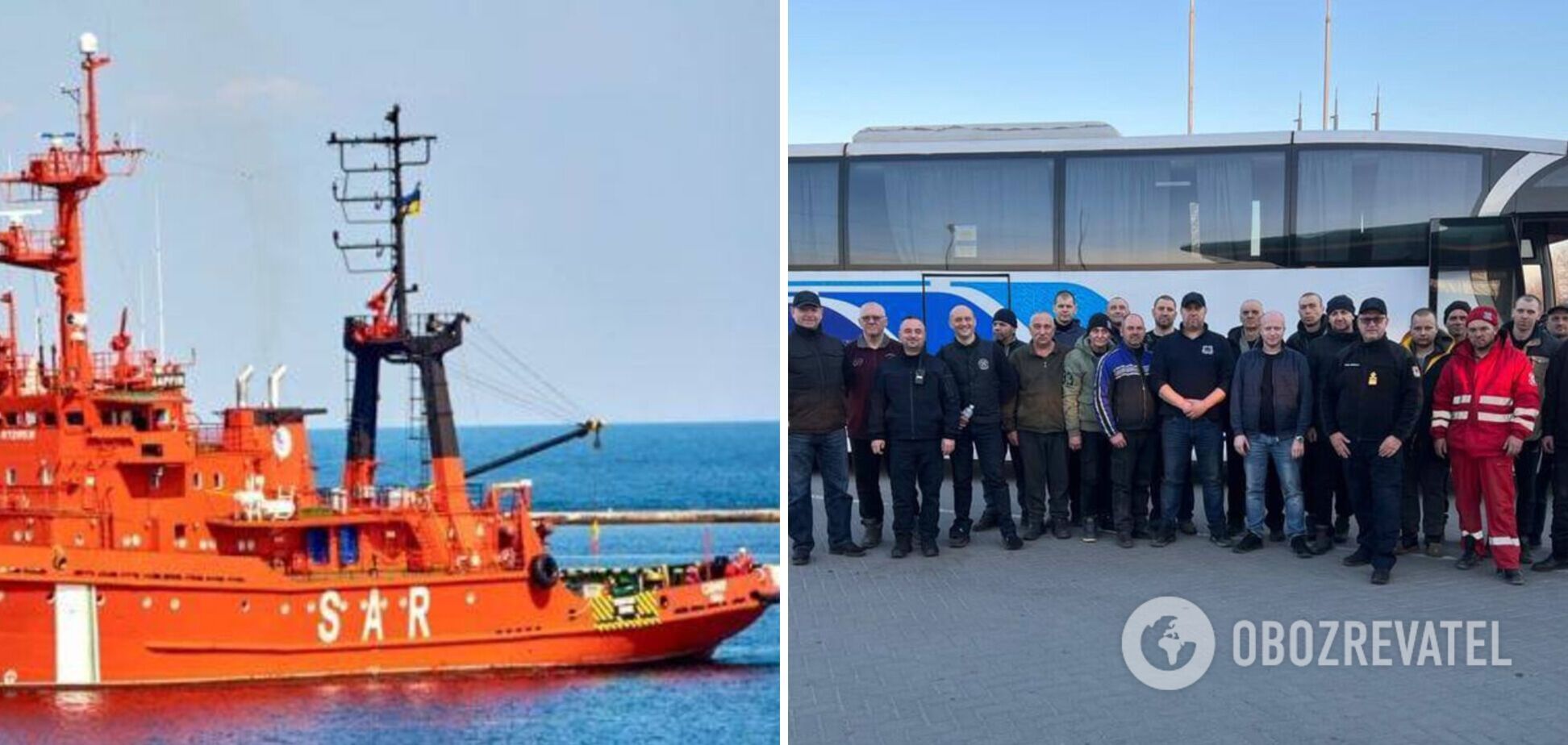 Україна повернула рятувальне судно 'Сапфір': весь екіпаж звільнено з полону РФ