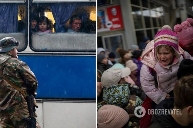 Оккупанты насильно вывозят в Россию украинцев, в том числе и детей