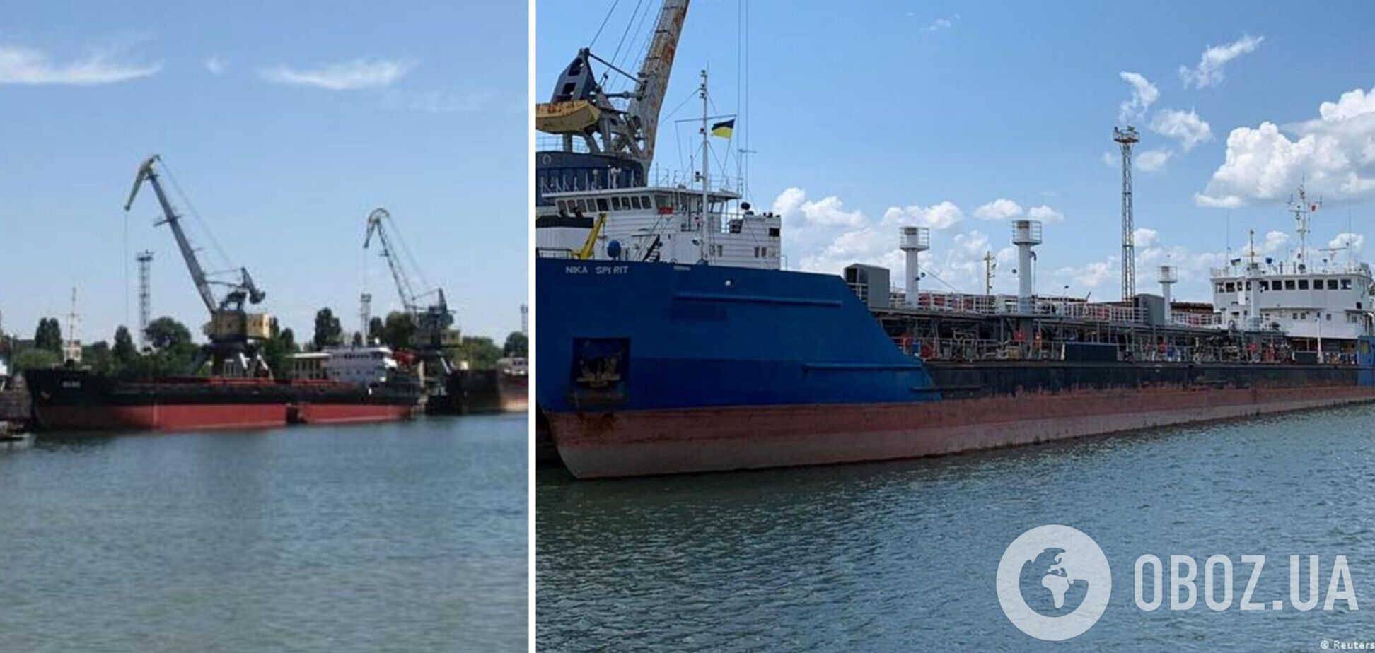 Україна націоналізує російські кораблі, що розташовані в Ізмаїлі