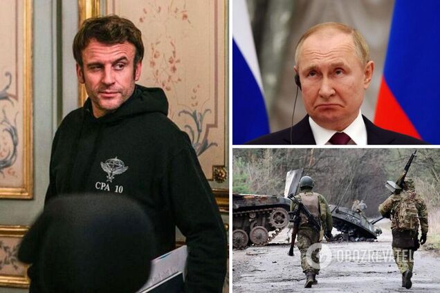 Макрон заявил, что Франция готова стать гарантом безопасности Украины