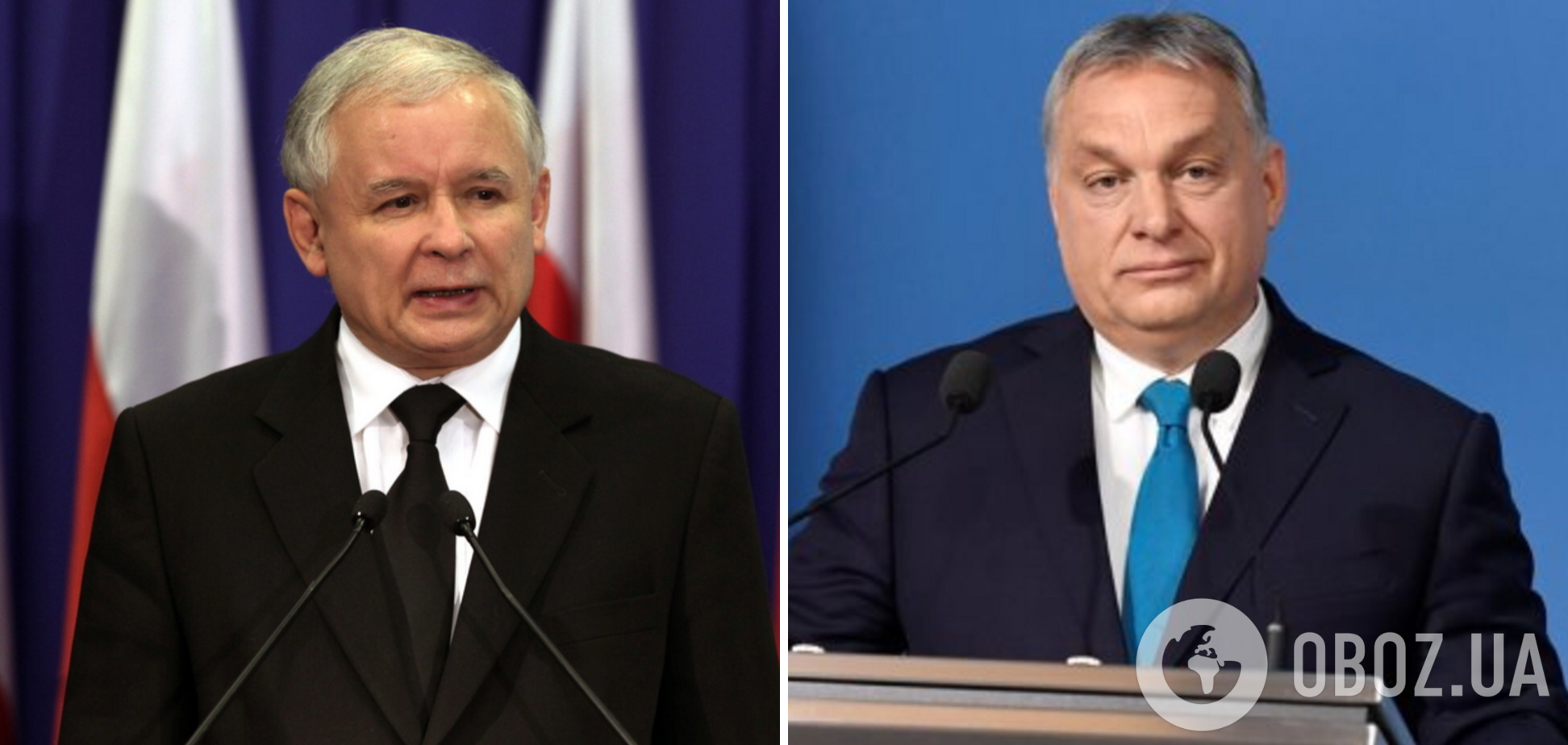 В Польше заговорили о пересмотре отношений с Венгрией: Качиньский 'отправил' Орбана к офтальмологу из-за заявлений о Буче