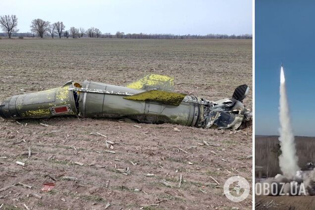 На Чернігівщині збили Точку-У окупантів, запущену з території Білорусі. Фото