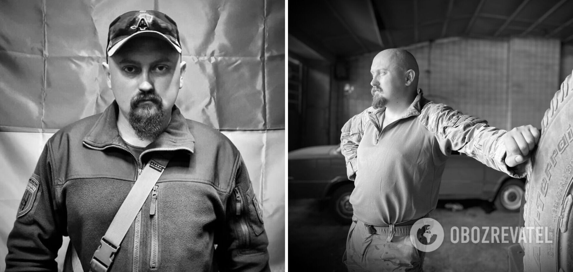 На Харьковщине погиб командир батальйона 'Правого сектора' Тарас 'Хаммер' Бобанич. Фото