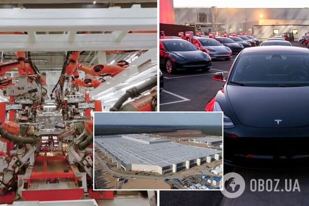 У мережі показали, як працює завод Ілона Маска у Берліні: вражаючі кадри