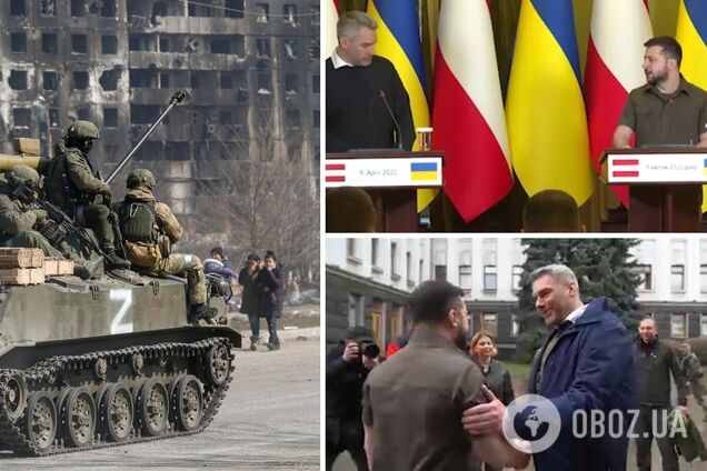'Світ має зробити все можливе, щоб зупинити війну': Зеленський провів переговори з канцлером Австрії та розкрив підсумки. Відео