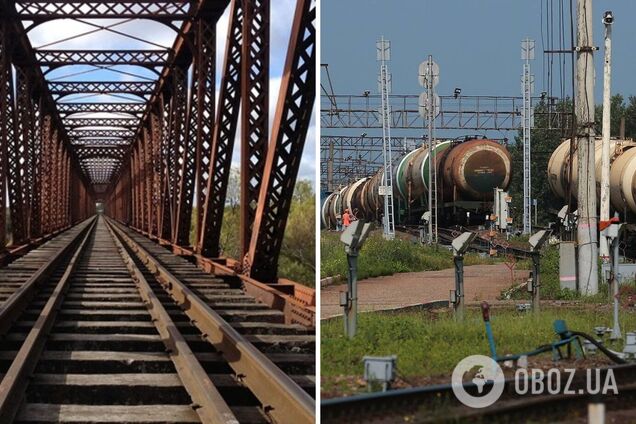 В Курской области РФ обрушился железнодорожный мост: губернатор заявил о диверсии