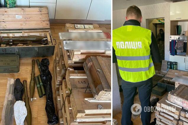 У чоловіка в будинку знайшли цілий арсенал