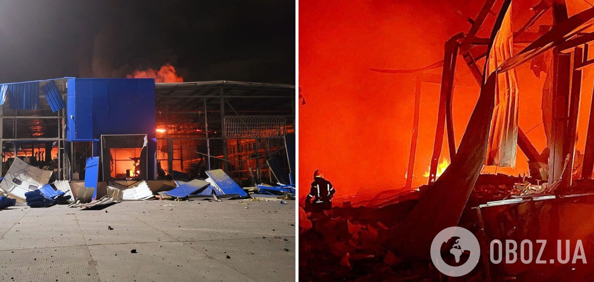 Есть погибший и много раненых: спасатели ликвидируют последствия ракетного удара по ТЦ в Одессе. Фото