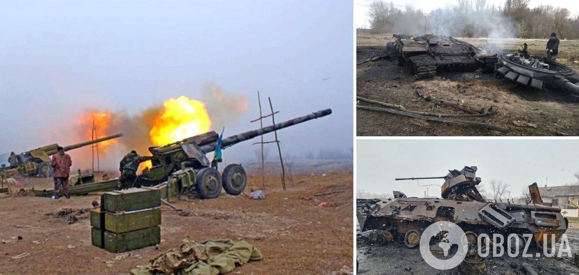 В сети появились кадры уничтожения колонны оккупантов на Донбассе