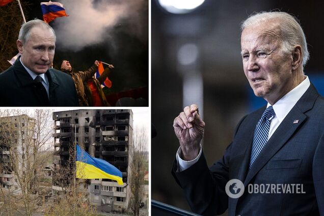 Байден: Росія вже програла у війні в Україні, її ціль не буде досягнута